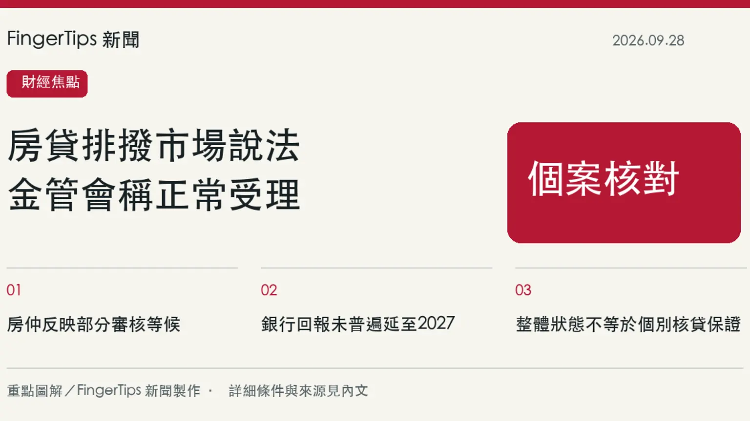 房貸排撥是否延至明年？金管會稱銀行正常受理，個案仍須核對時程